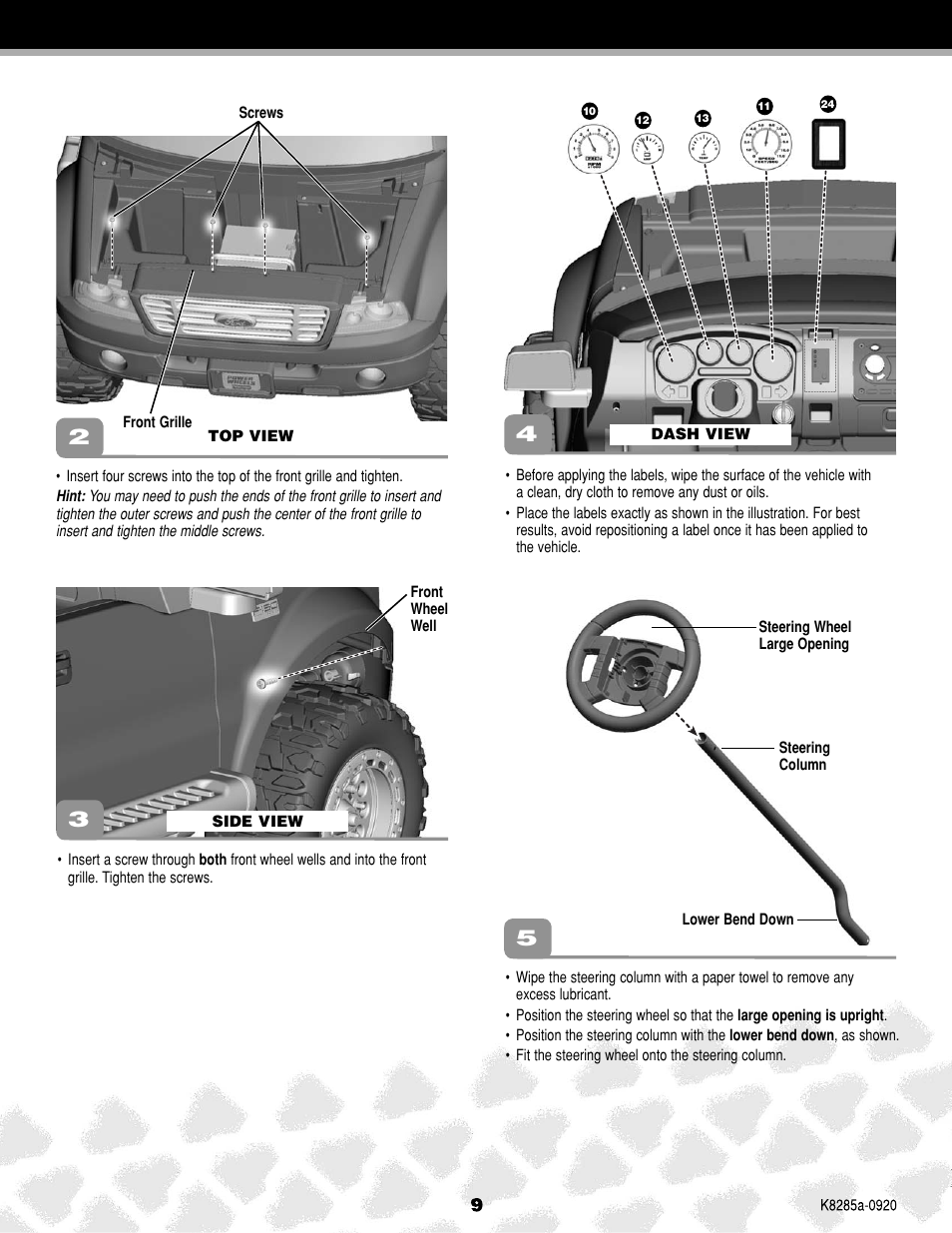 FORD F-150 K8285 User Manual | Page 9 / 28