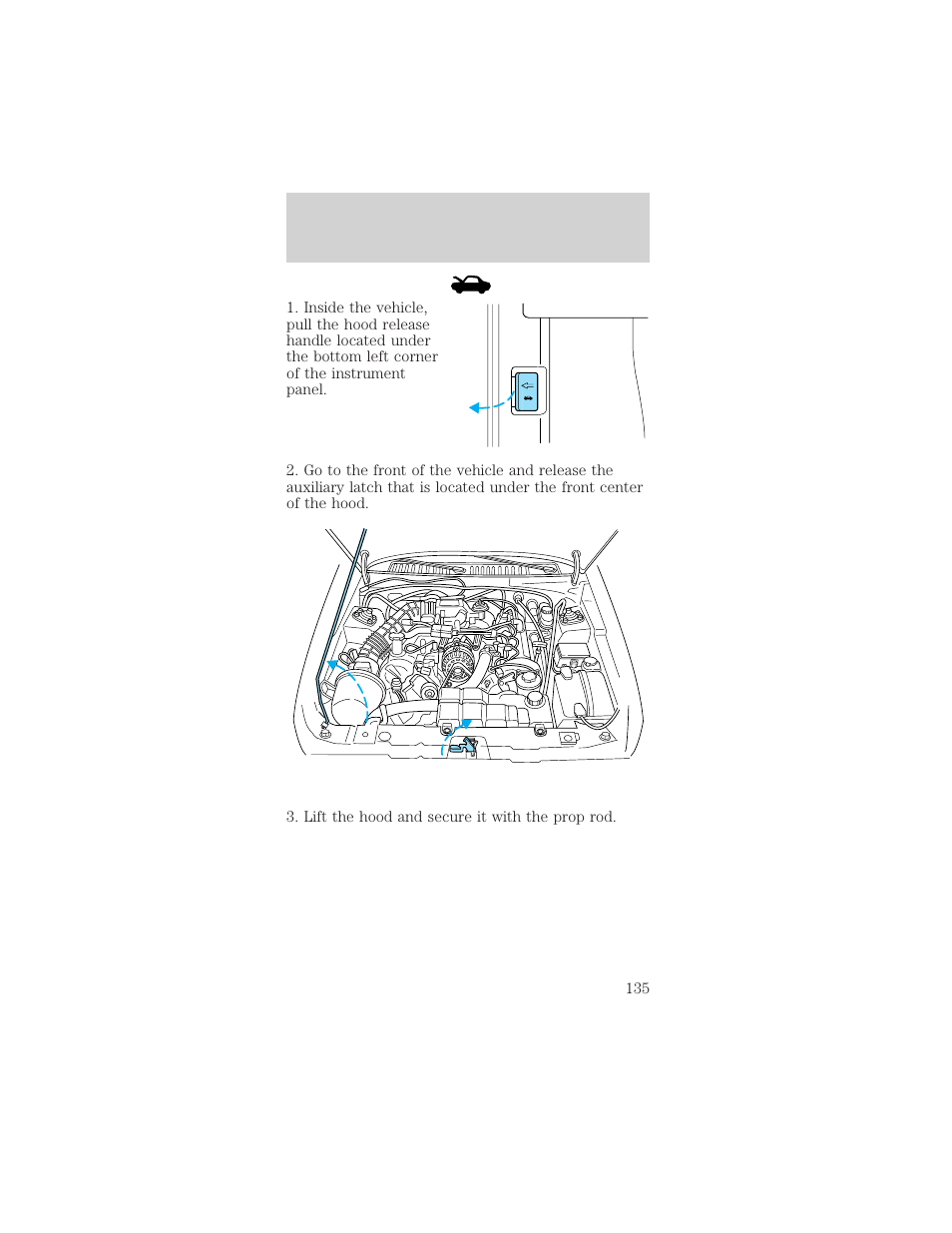 Maintenance and care | FORD 2000 Mustang User Manual | Page 135 / 224