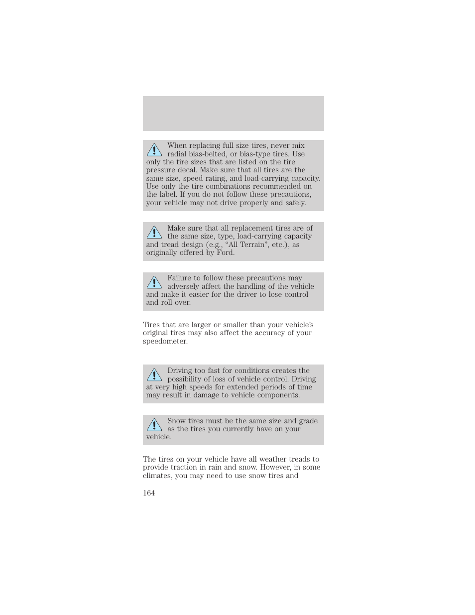 Maintenance and care | FORD 2000 Mustang User Manual | Page 164 / 224