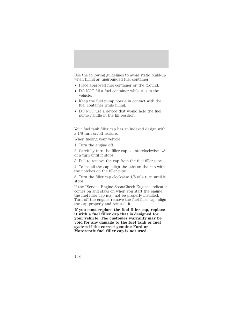 Maintenance and care | FORD 2000 Mustang User Manual | Page 168 / 224