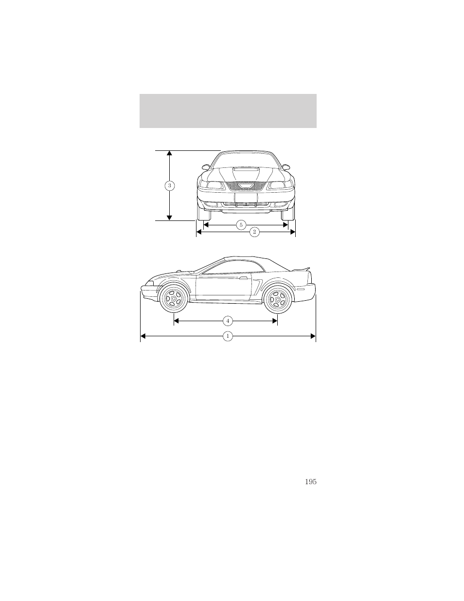 Capacities and specifications | FORD 2000 Mustang User Manual | Page 195 / 224