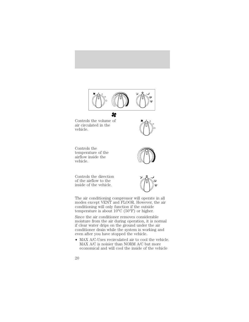Controls and features | FORD 2000 Mustang User Manual | Page 20 / 224