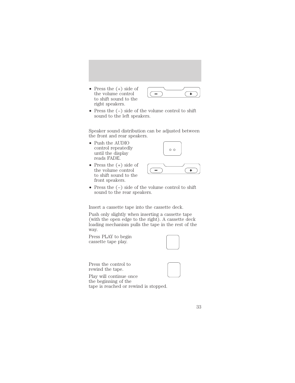 Controls and features | FORD 2000 Mustang User Manual | Page 33 / 224