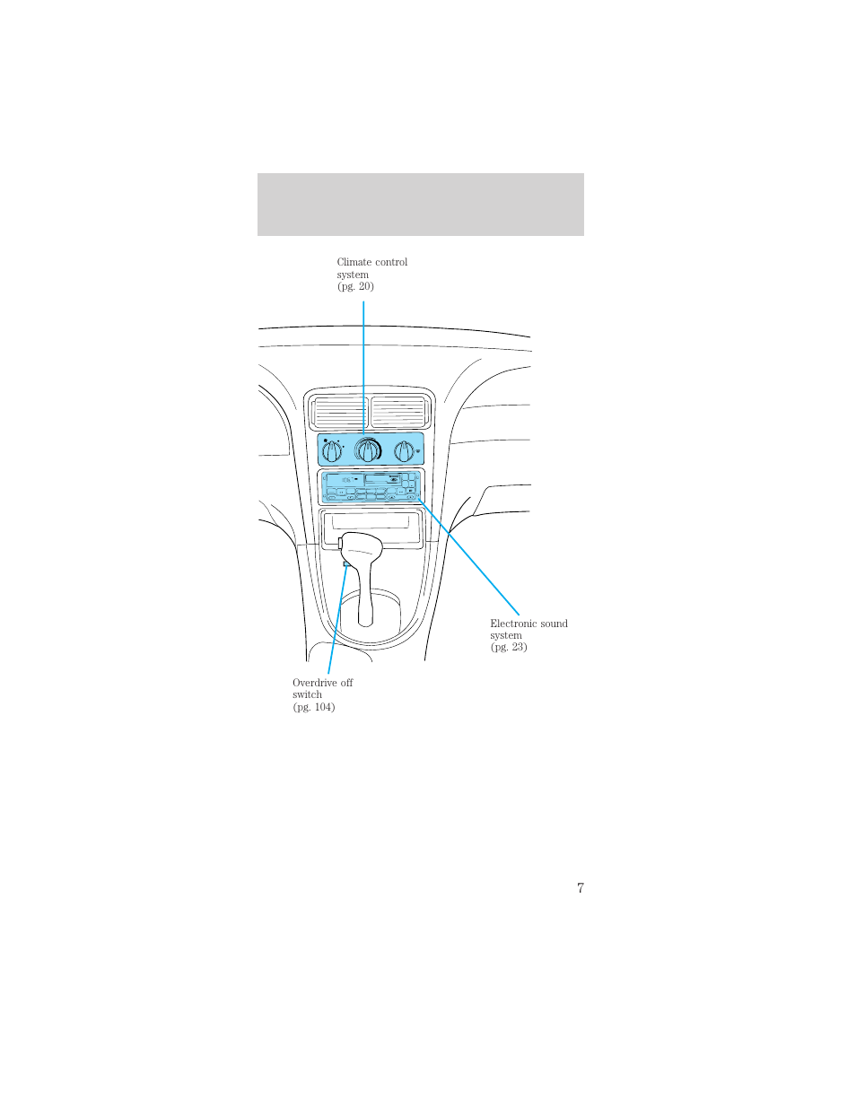 Instrumentation, Automatic dnr cro2 | FORD 2000 Mustang User Manual | Page 7 / 224