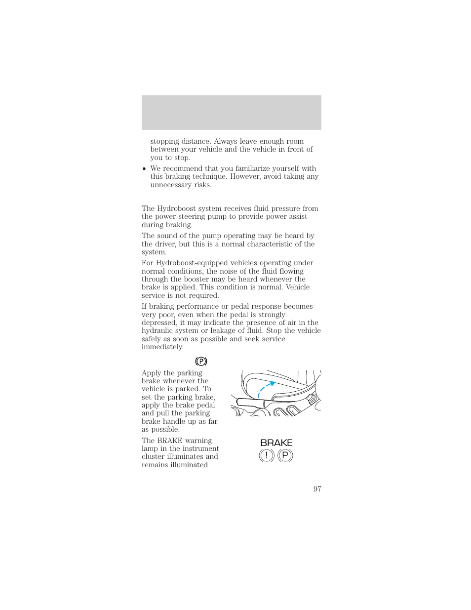 Driving | FORD 2000 Mustang User Manual | Page 97 / 224