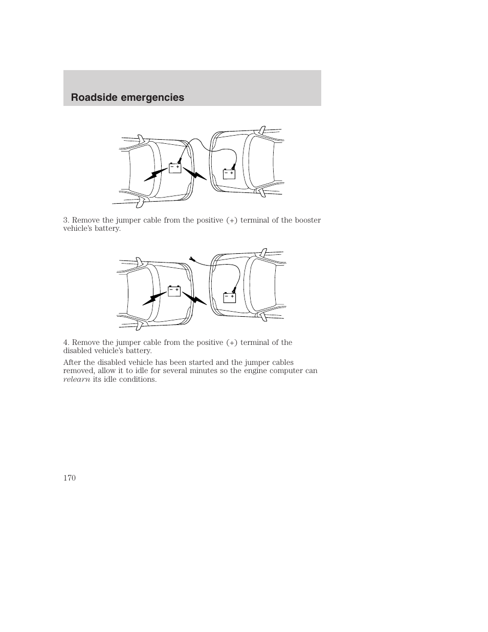 Roadside emergencies | FORD F-250 User Manual | Page 170 / 256