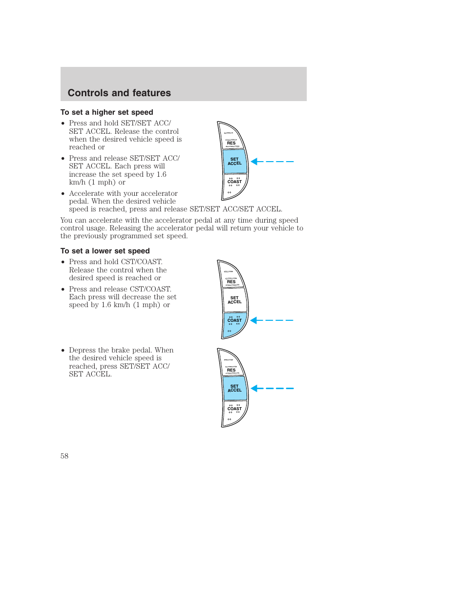 Controls and features | FORD F-250 User Manual | Page 58 / 256