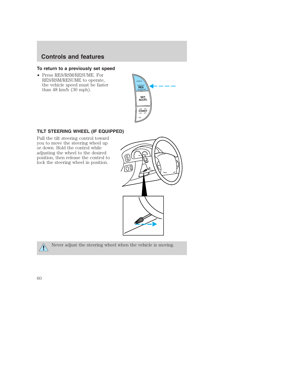 Controls and features | FORD F-250 User Manual | Page 60 / 256