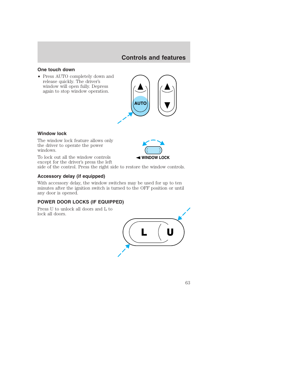 FORD F-250 User Manual | Page 63 / 256
