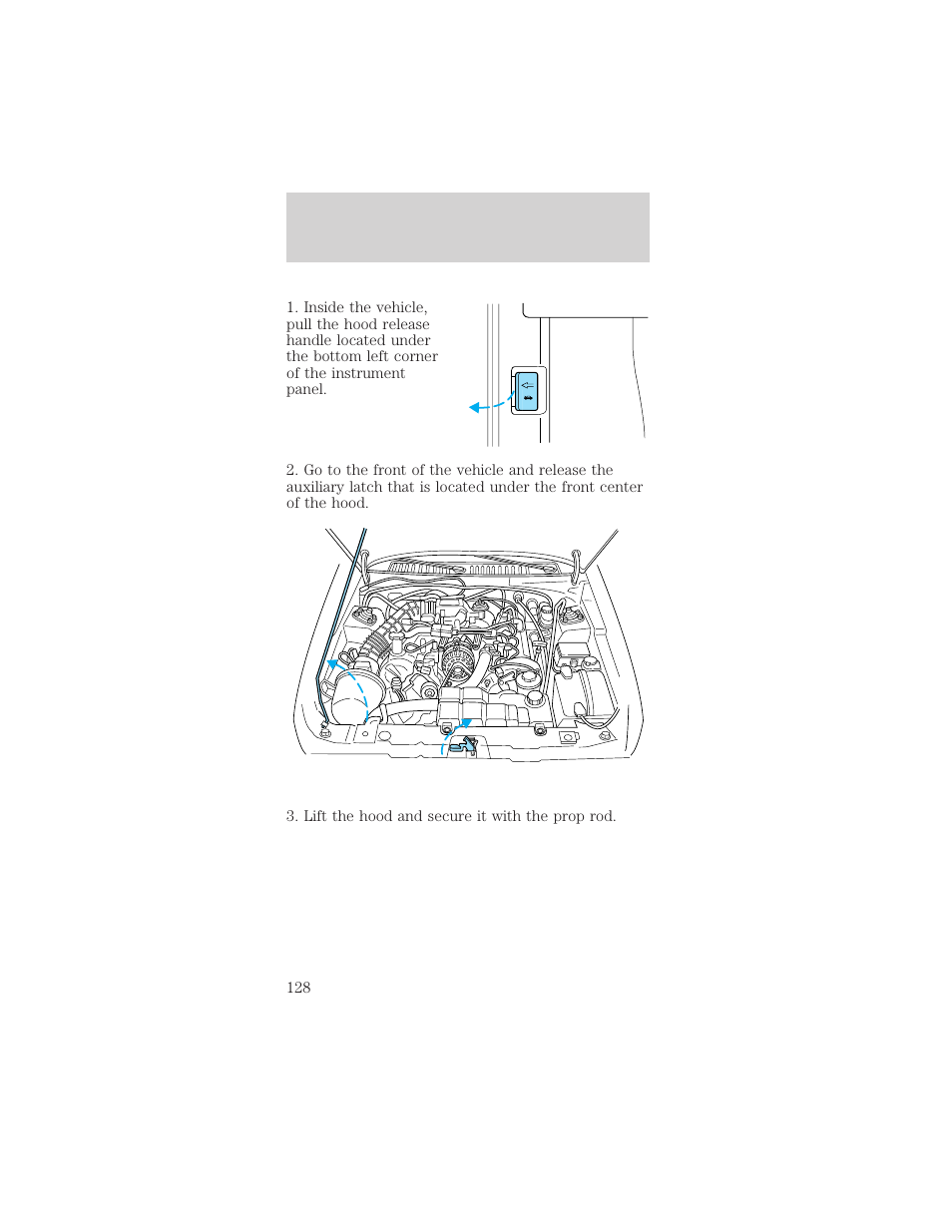 Maintenance and care | FORD 1998 Mustang User Manual | Page 128 / 192