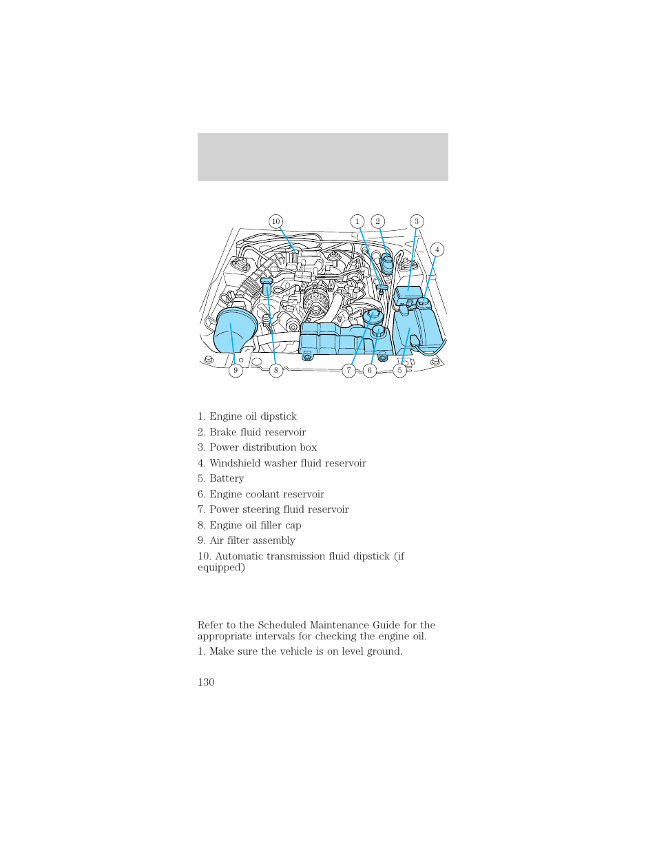 Maintenance and care | FORD 1998 Mustang User Manual | Page 130 / 192