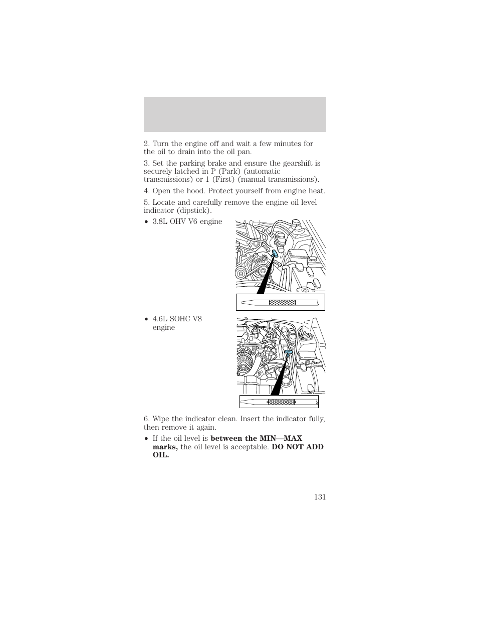 Maintenance and care | FORD 1998 Mustang User Manual | Page 131 / 192