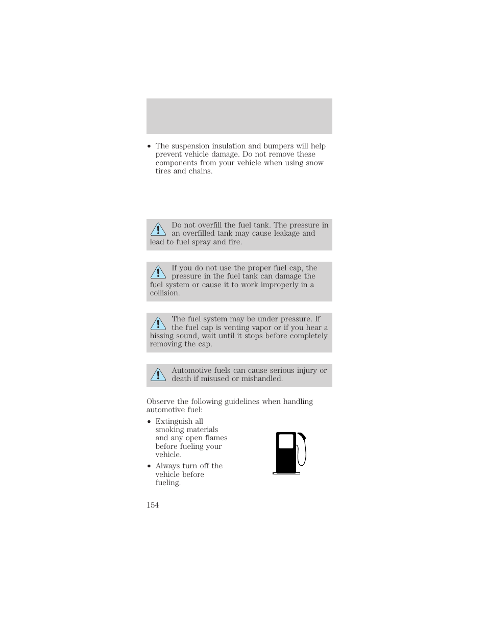 Maintenance and care | FORD 1998 Mustang User Manual | Page 154 / 192