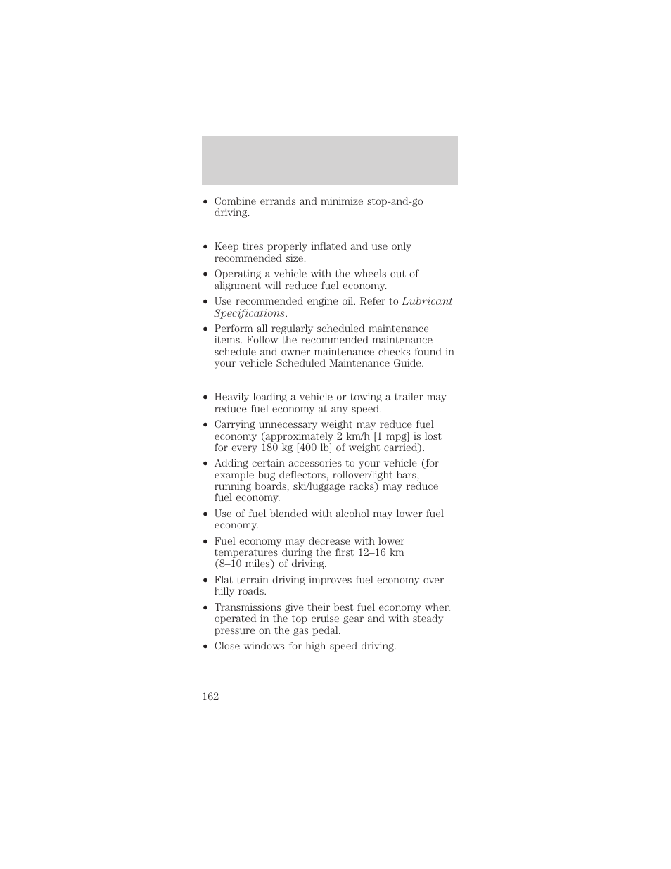 Maintenance and care | FORD 1998 Mustang User Manual | Page 162 / 192