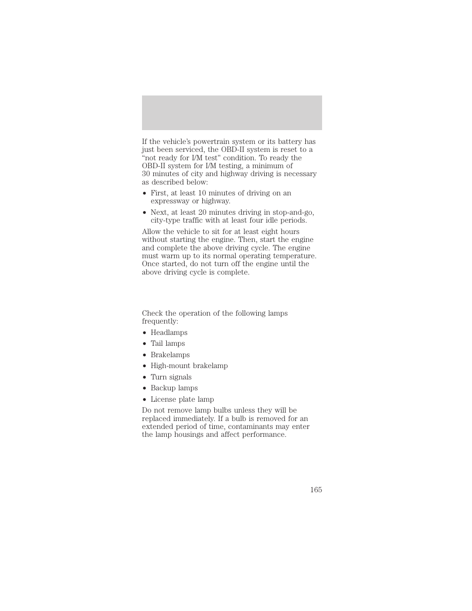 Maintenance and care | FORD 1998 Mustang User Manual | Page 165 / 192