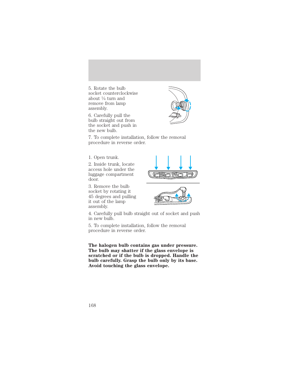 Maintenance and care | FORD 1998 Mustang User Manual | Page 168 / 192