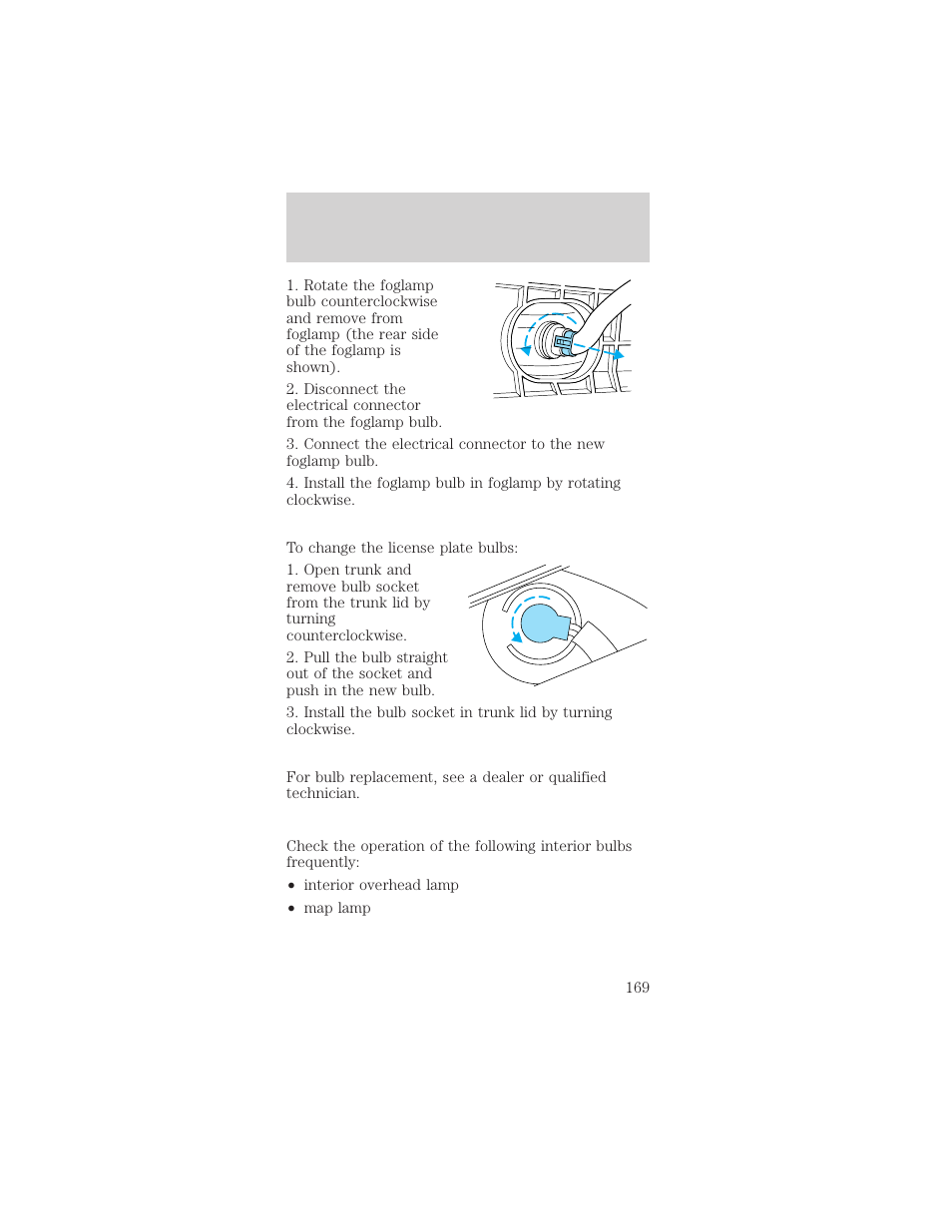 Maintenance and care | FORD 1998 Mustang User Manual | Page 169 / 192