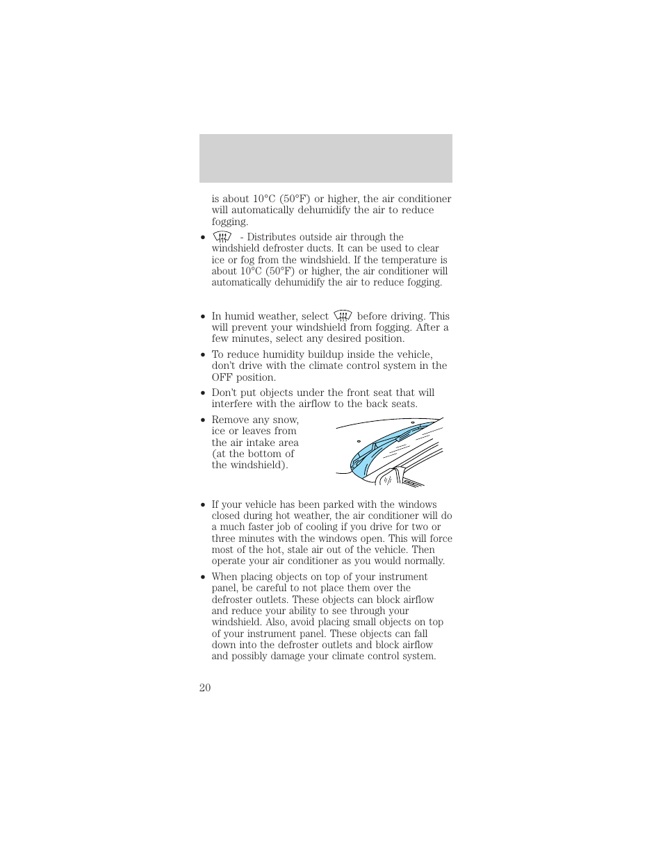 Controls and features | FORD 1998 Mustang User Manual | Page 20 / 192
