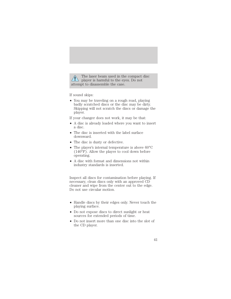 Controls and features | FORD 1998 Mustang User Manual | Page 41 / 192