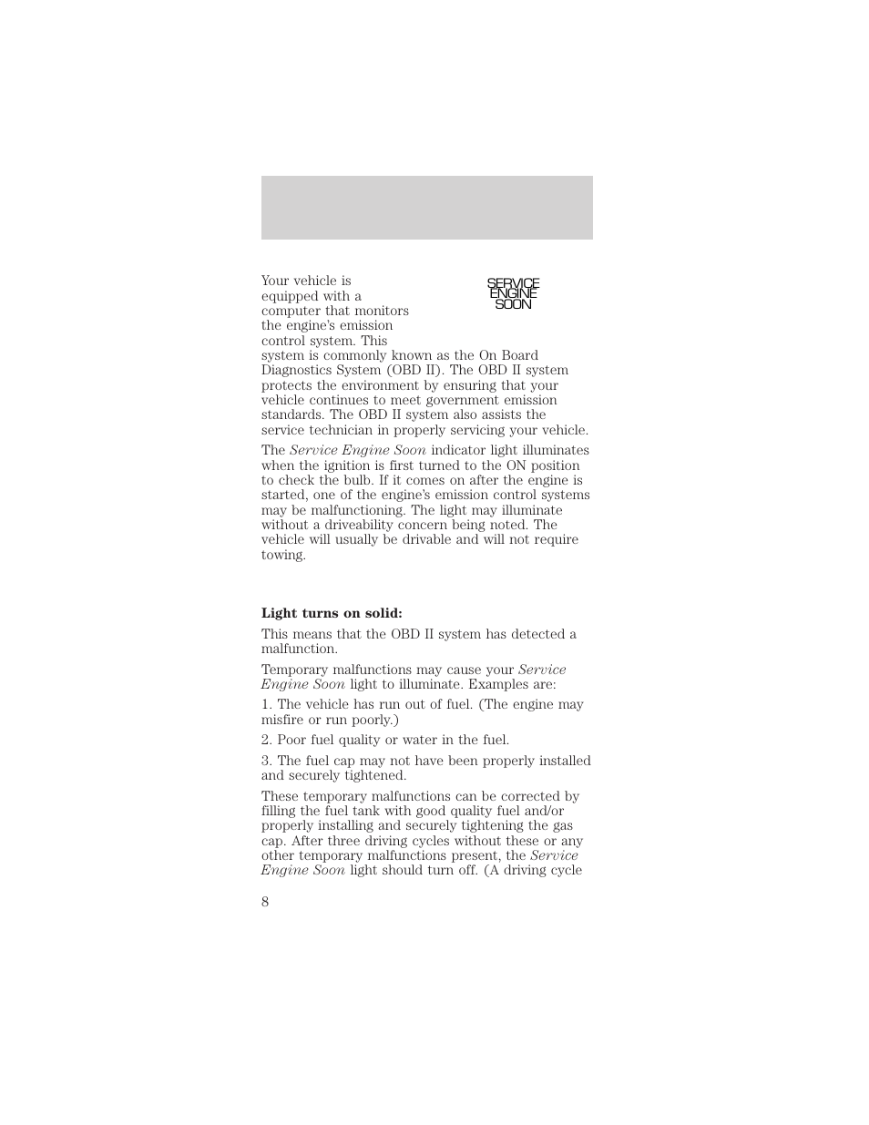 Instrumentation | FORD 1998 Mustang User Manual | Page 8 / 192