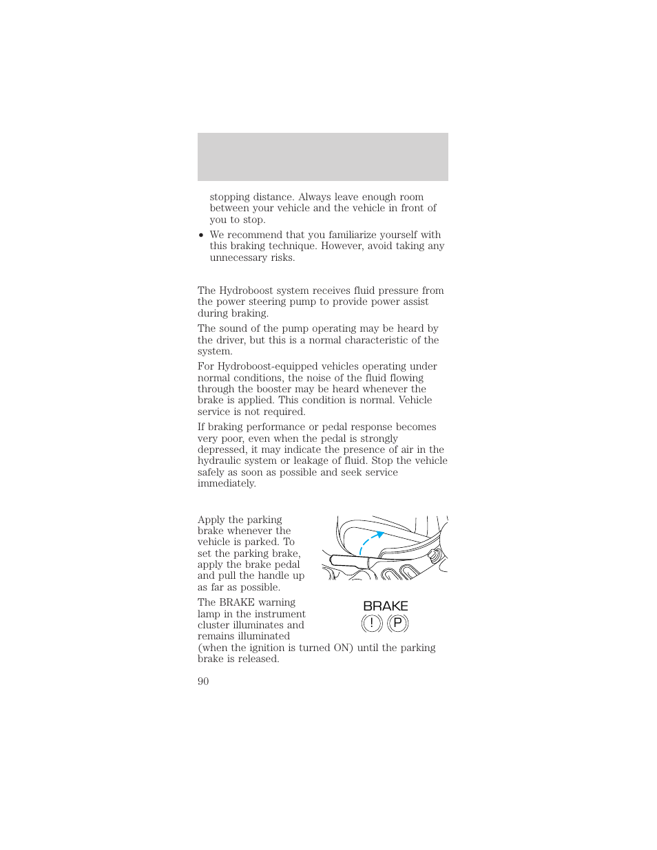 Driving | FORD 1998 Mustang User Manual | Page 90 / 192