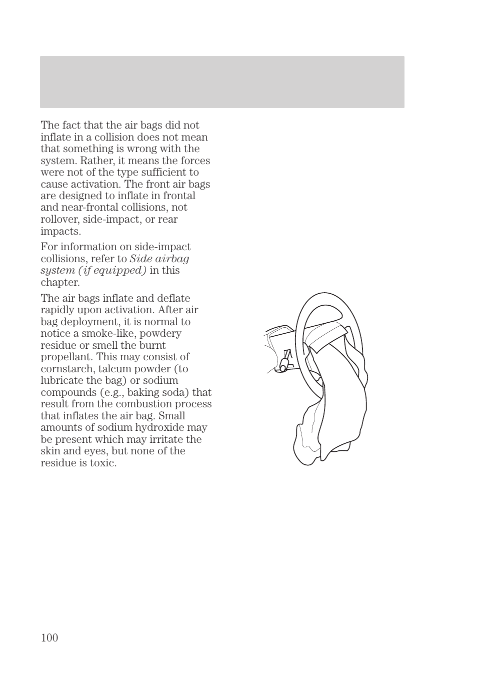 Seating and safety restraints | FORD 2000 Focus User Manual | Page 100 / 280