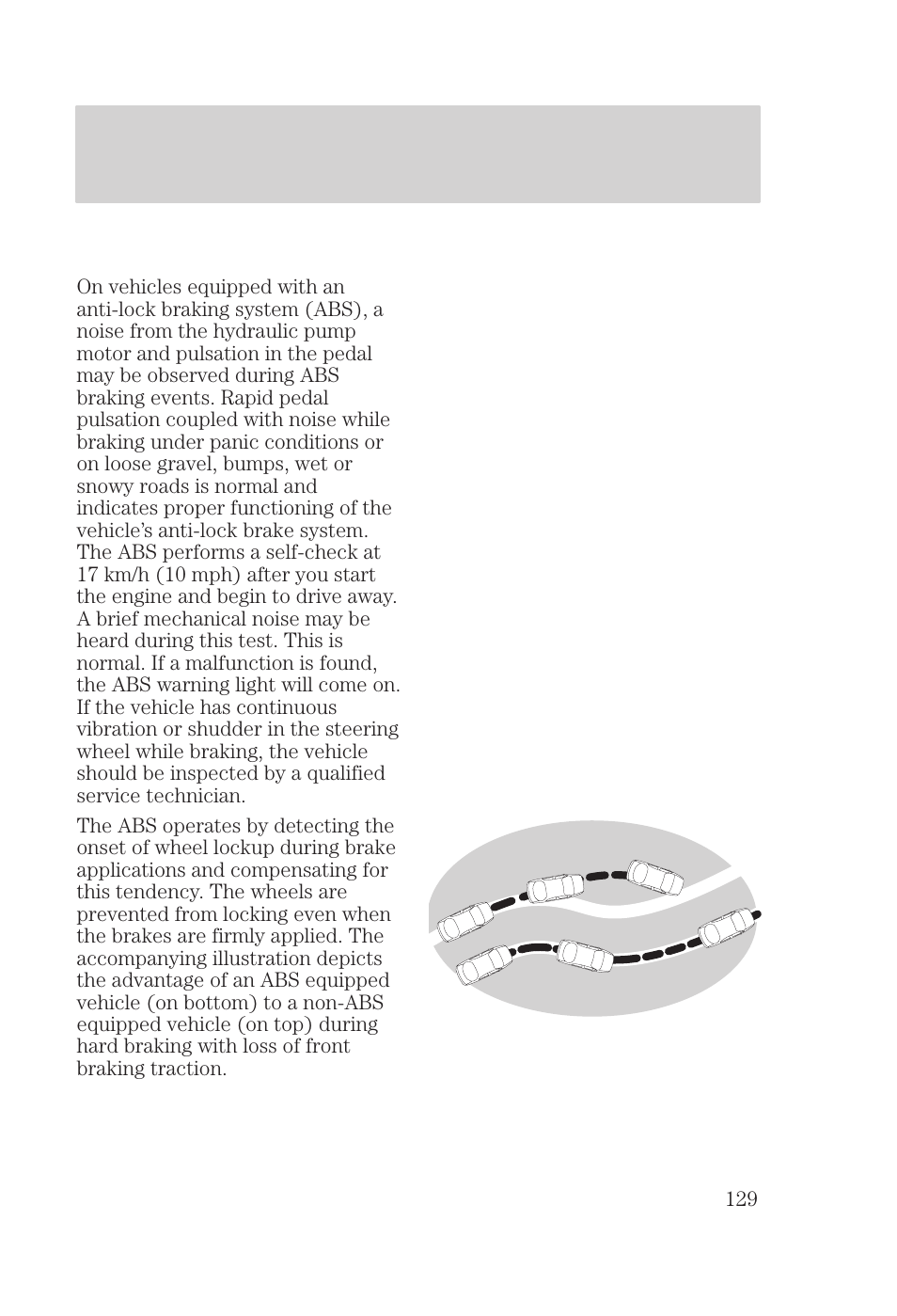 Driving | FORD 2000 Focus User Manual | Page 129 / 280