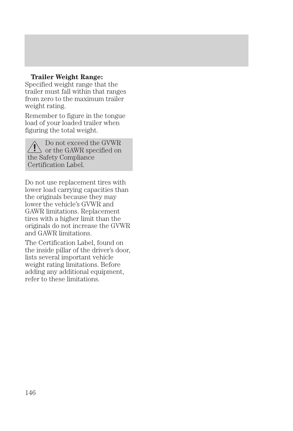 Driving | FORD 2000 Focus User Manual | Page 146 / 280