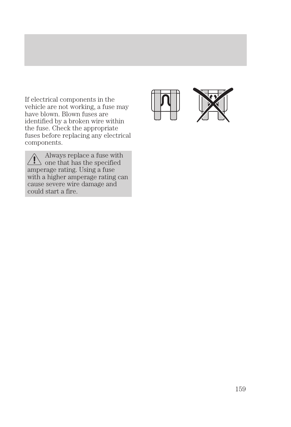Roadside emergencies | FORD 2000 Focus User Manual | Page 159 / 280