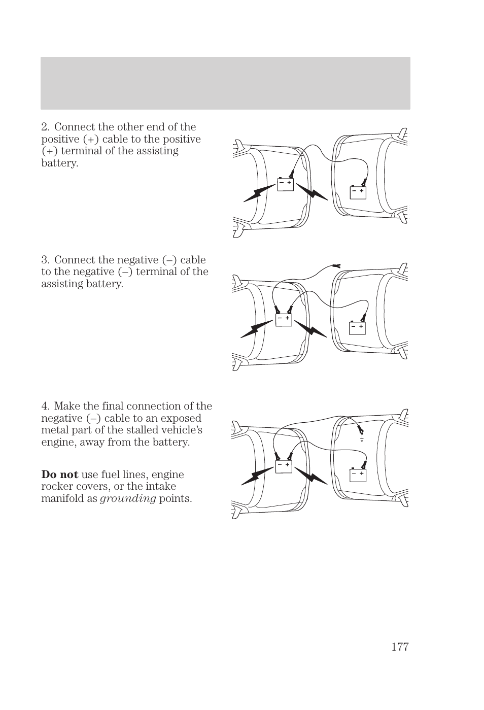 Roadside emergencies | FORD 2000 Focus User Manual | Page 177 / 280