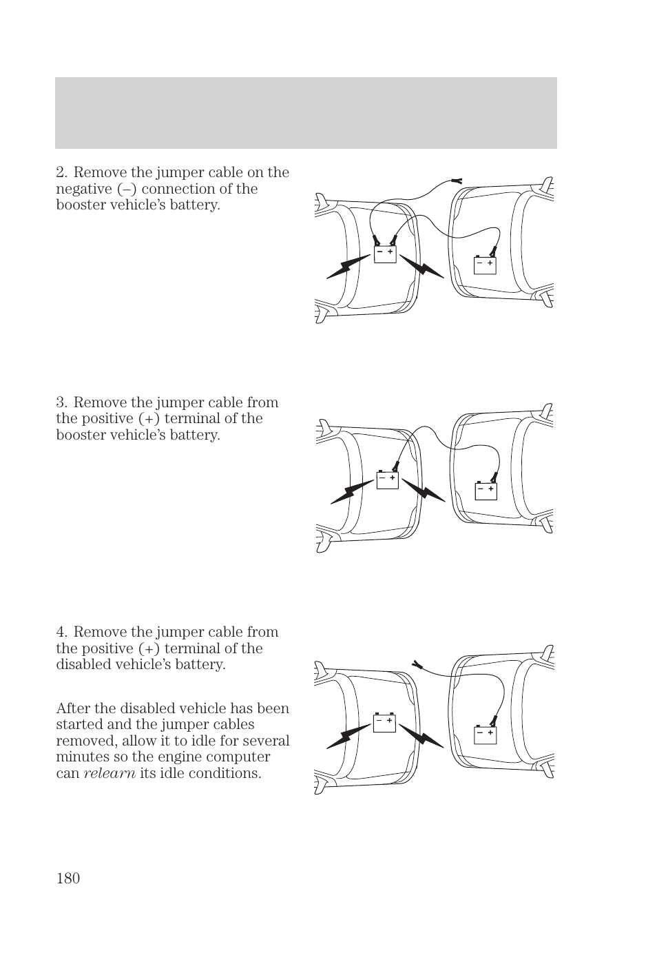 Roadside emergencies | FORD 2000 Focus User Manual | Page 180 / 280