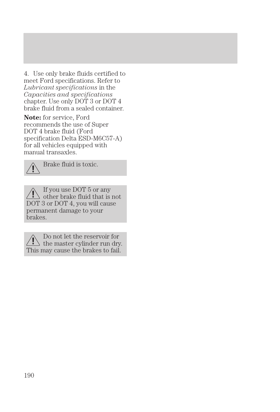 Maintenance and care | FORD 2000 Focus User Manual | Page 190 / 280