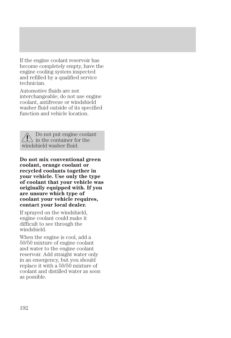 Maintenance and care | FORD 2000 Focus User Manual | Page 192 / 280
