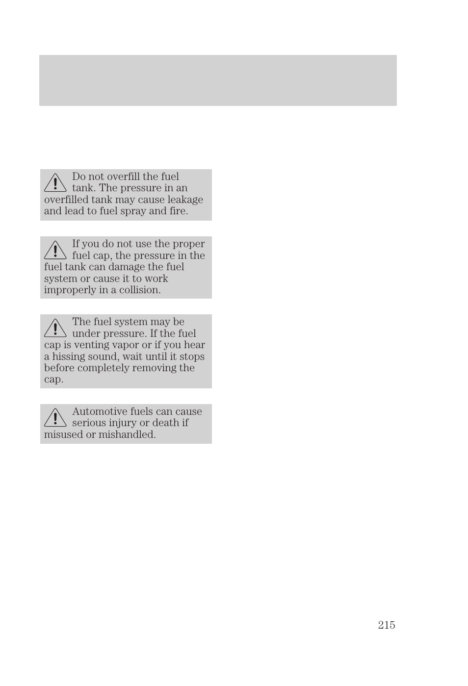 Maintenance and care | FORD 2000 Focus User Manual | Page 215 / 280