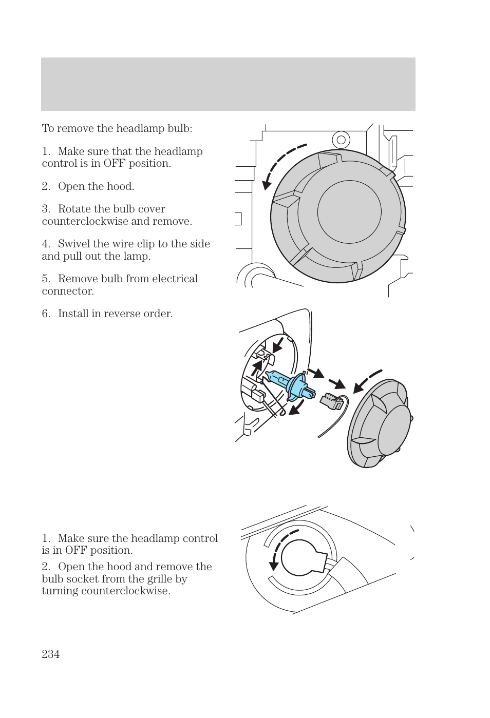 Maintenance and care | FORD 2000 Focus User Manual | Page 234 / 280