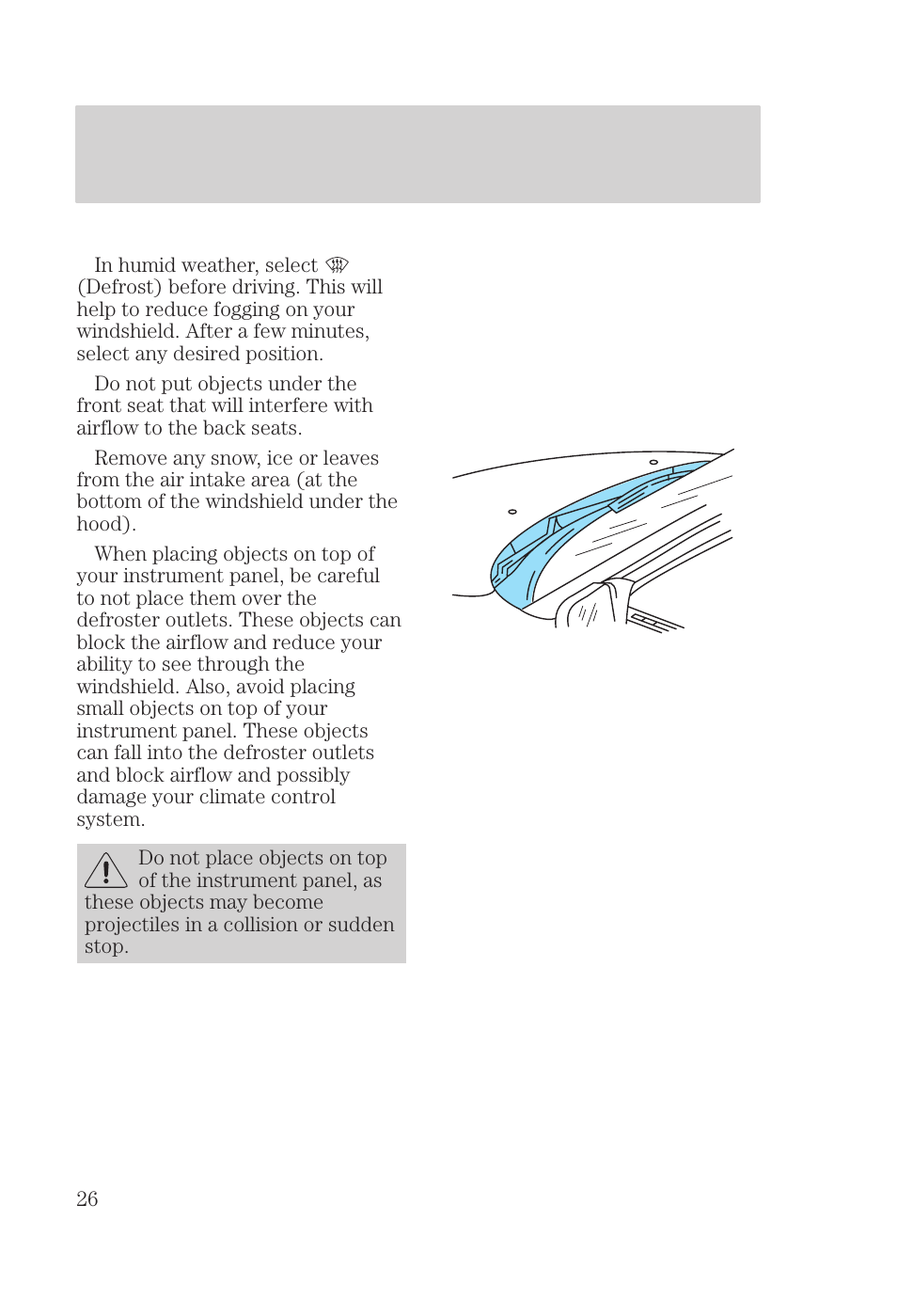 Controls and features | FORD 2000 Focus User Manual | Page 26 / 280