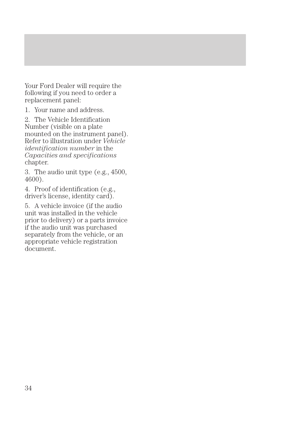 Controls and features | FORD 2000 Focus User Manual | Page 34 / 280