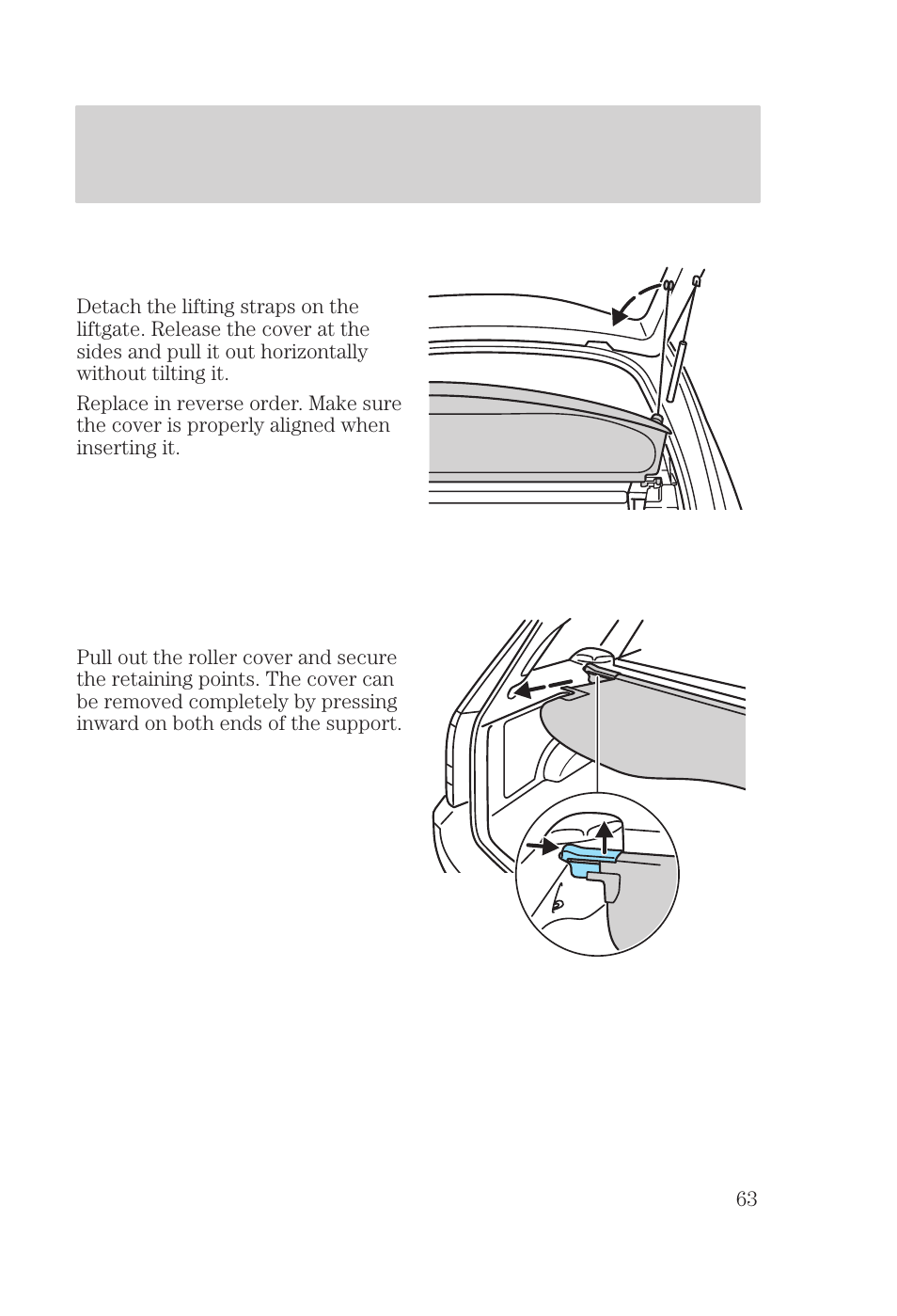 Controls and features | FORD 2000 Focus User Manual | Page 63 / 280