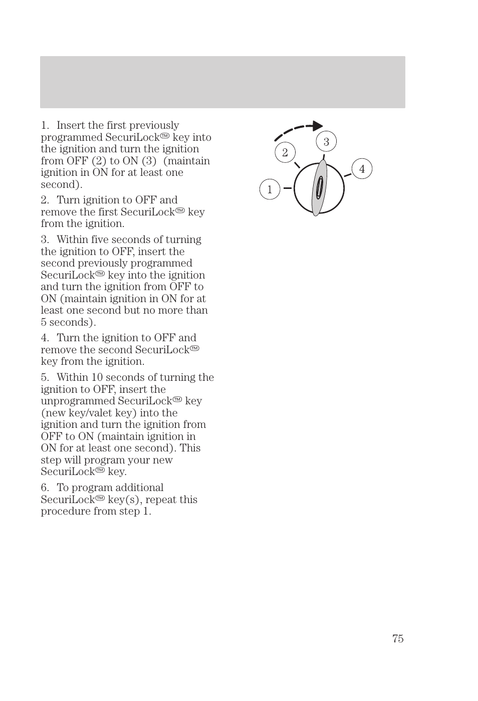 Controls and features | FORD 2000 Focus User Manual | Page 75 / 280