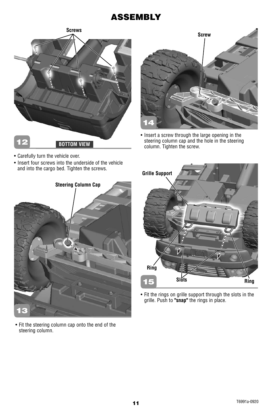 Assembly | FORD F-150 W0029 User Manual | Page 11 / 28