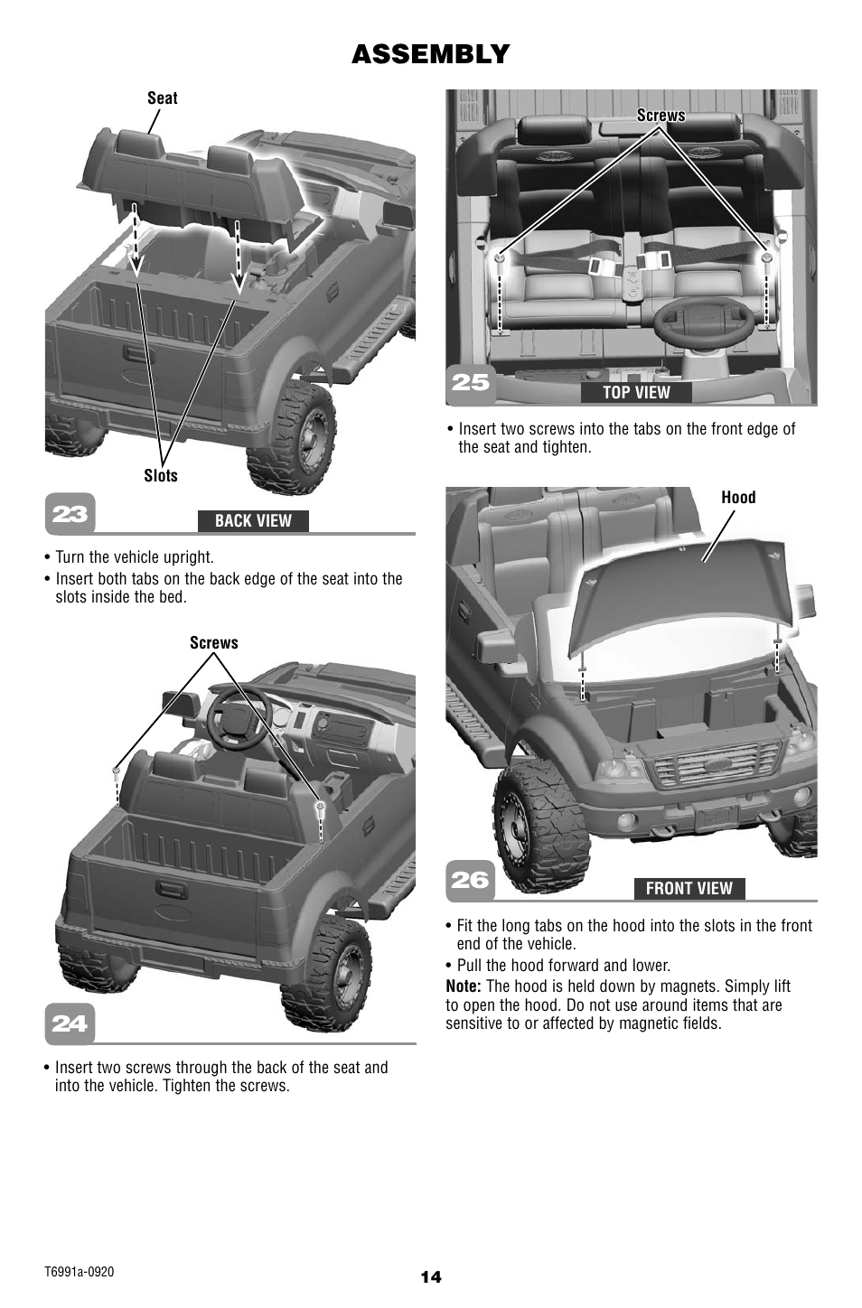 Assembly | FORD F-150 W0029 User Manual | Page 14 / 28