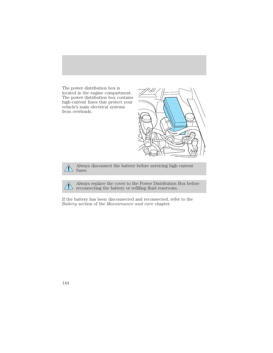 Roadside emergencies | FORD 2000 Ranger User Manual | Page 144 / 240