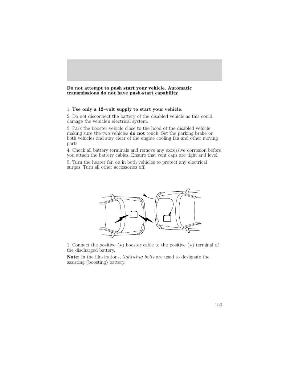 Roadside emergencies | FORD 2000 Ranger User Manual | Page 153 / 240