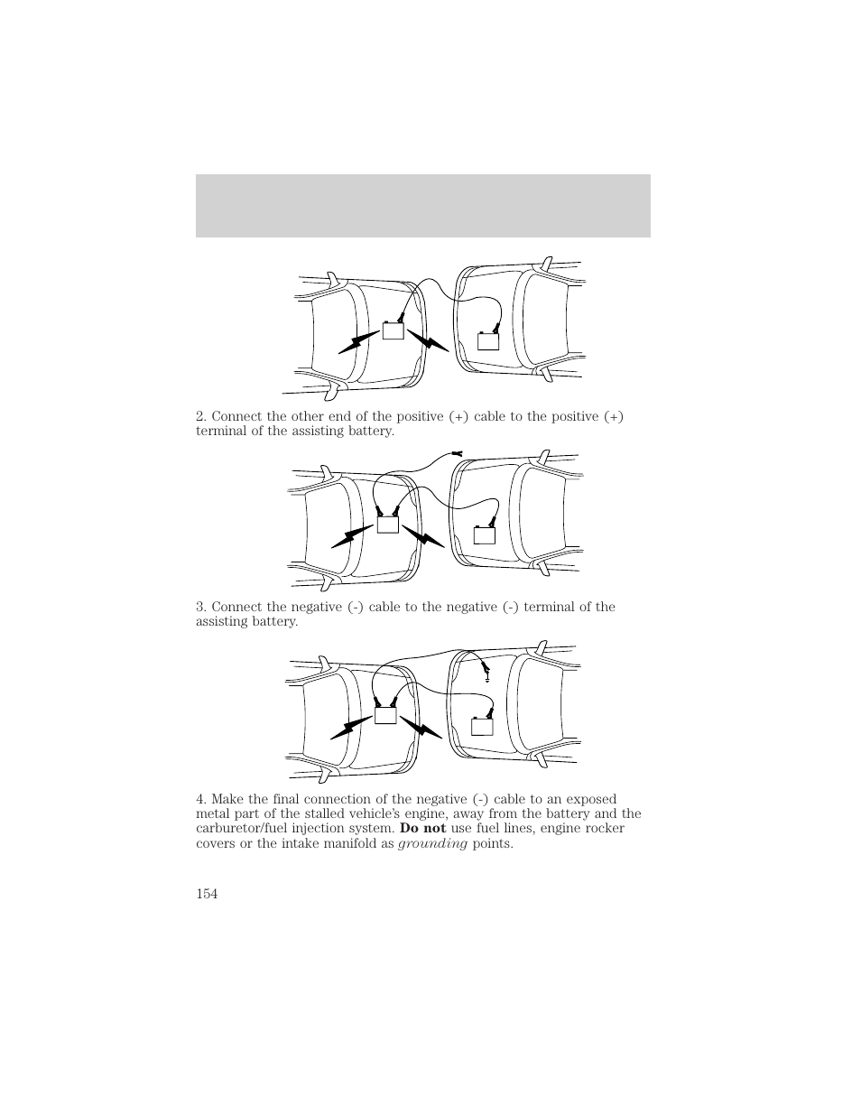 Roadside emergencies | FORD 2000 Ranger User Manual | Page 154 / 240