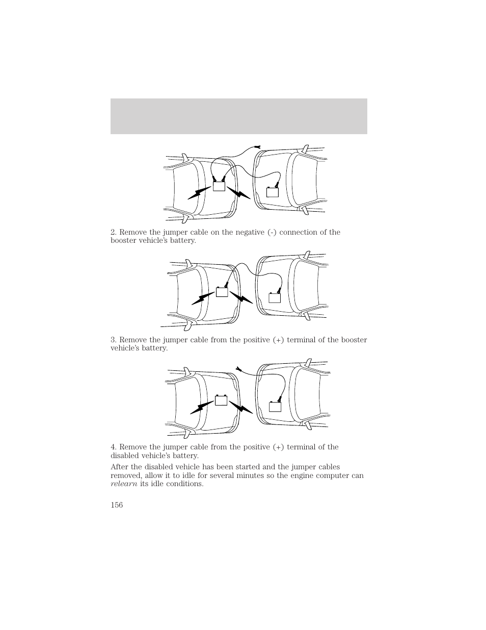 Roadside emergencies | FORD 2000 Ranger User Manual | Page 156 / 240