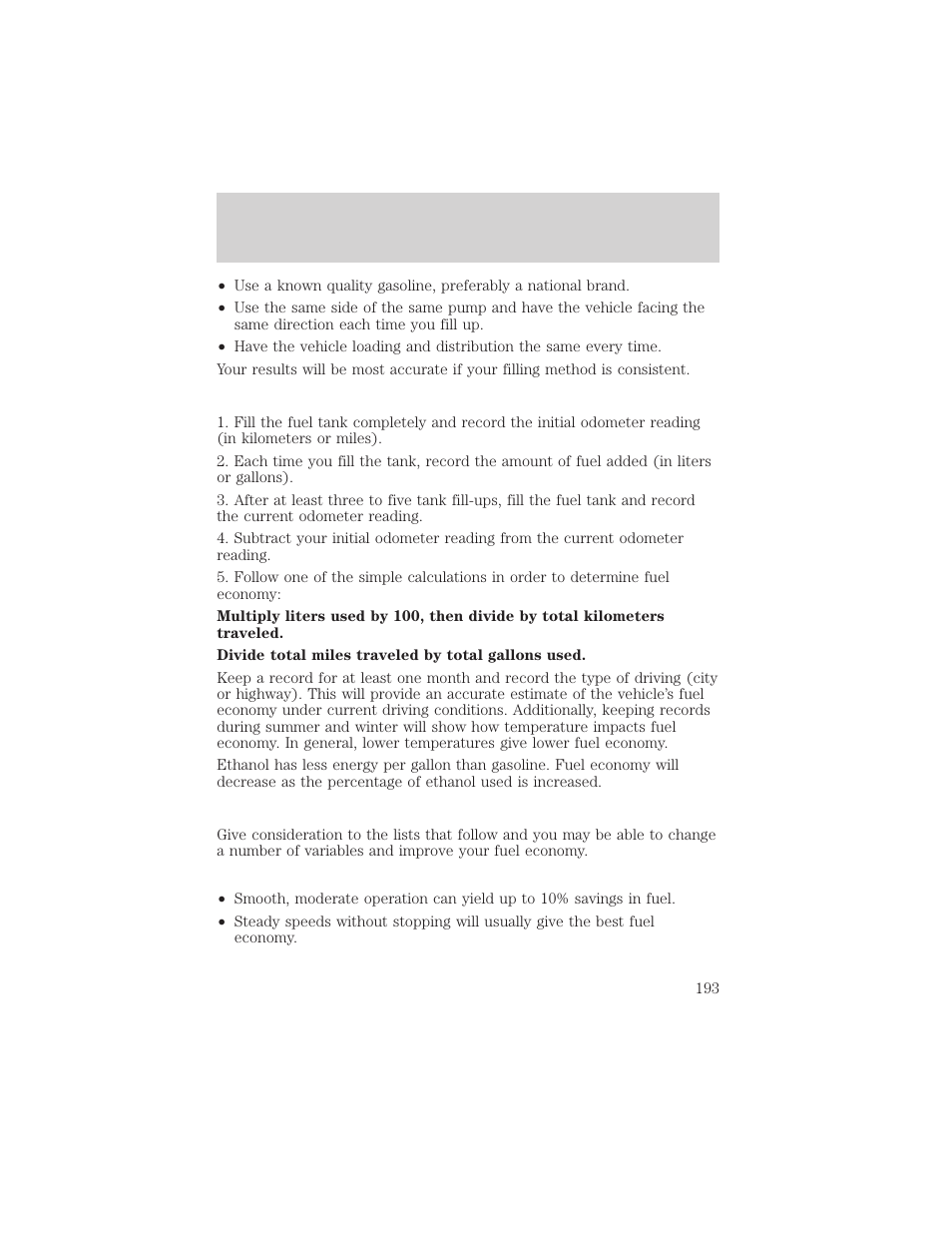 Maintenance and care | FORD 2000 Ranger User Manual | Page 193 / 240