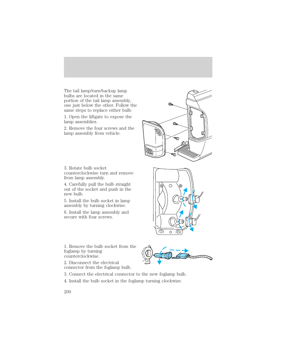 Maintenance and care | FORD 2000 Ranger User Manual | Page 200 / 240