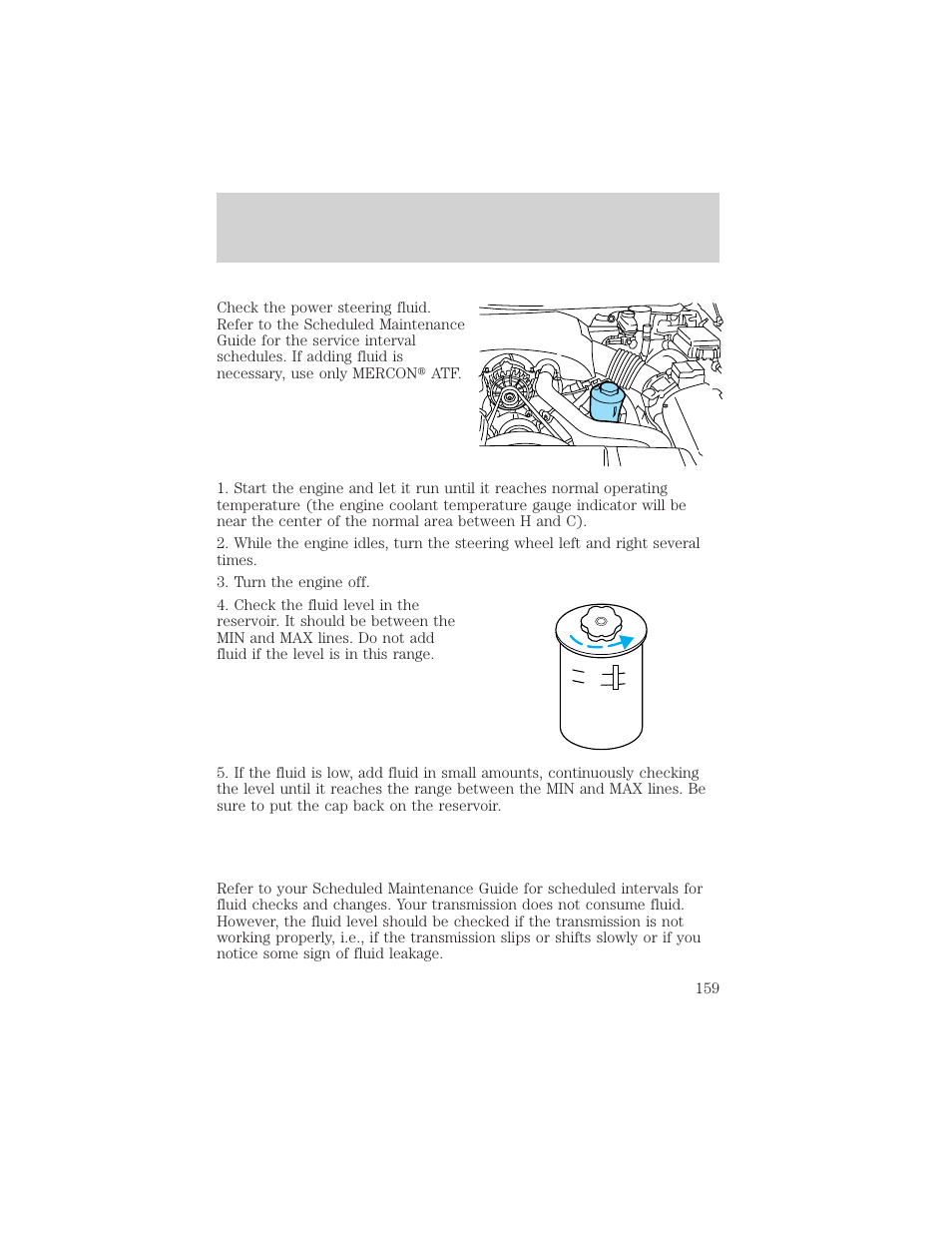 Maintenance and care | FORD 1999 Crown Victoria User Manual | Page 159 / 208