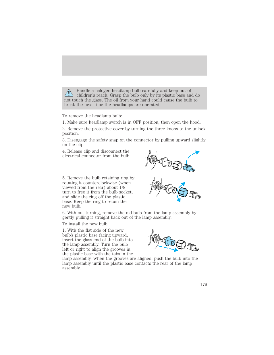 Maintenance and care | FORD 1999 Crown Victoria User Manual | Page 179 / 208