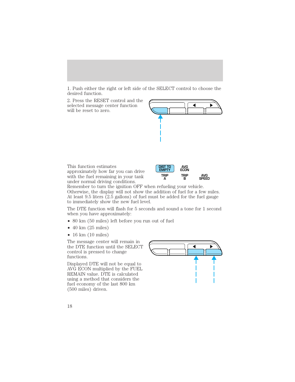 Instrumentation | FORD 1999 Crown Victoria User Manual | Page 18 / 208